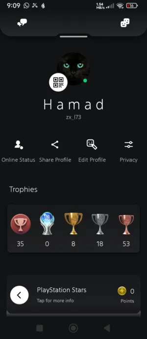 حساب سوني للبيع