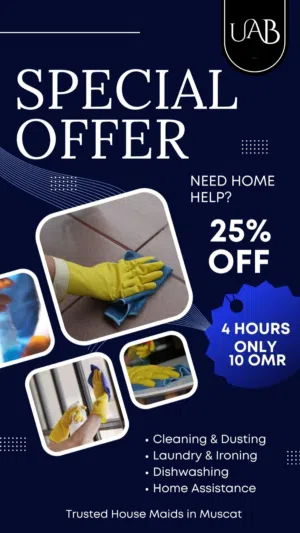 Professional House Cleaning Services in Muscat