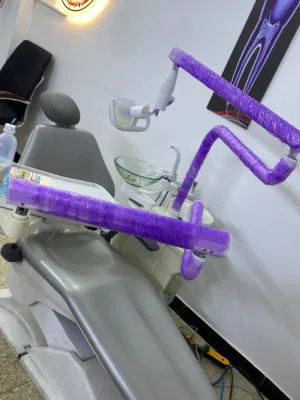 عيادة اسنان وتجميل جديده استعمال شهر واحد فقط جميع موادها كامله وجديدة