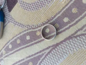 السلام عليكم حلقه فضه للبيع