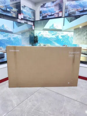 شاشة سامسونج 50 انش اخر اصدار 8000 TU 4k smart مع قاعده جداريه تتوفر لدينا خدمة التوصيل