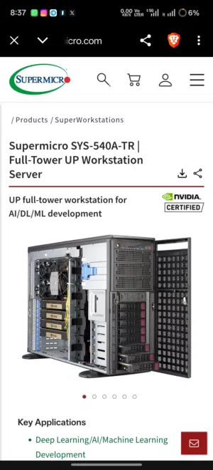 Supermicro Enterprise 4U Server (AMD EPYC Platform)