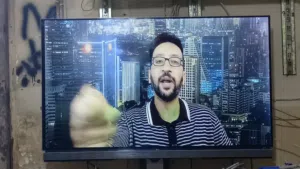 شاشة حجم 55 ال جي اولد