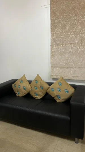 كنبة جلد / شخصين إلى ثلاثة أشخاص