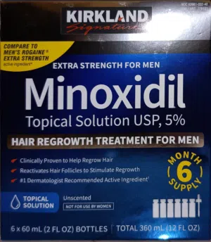 Kirkland Minoxidil 5% للرجال - 6 عبوات