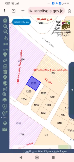Residential Land for Sale in Amman Khirbet Sooq