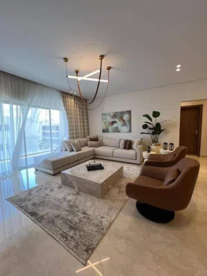 شقه مفروشه ايجار يومي وشهري المهندسين موقع متميز