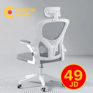 كرسي مدير طبي عضم أبيض فاخر كرسي مميز بتصميم أنيق ومريح جداً. مناسب للمكاتب والإستخدام الطويل