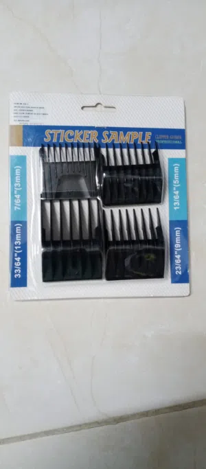 طقم مشط ماكينة حلاقه موزر 4 امشاط نمر ماكينه الحلاقه موزر