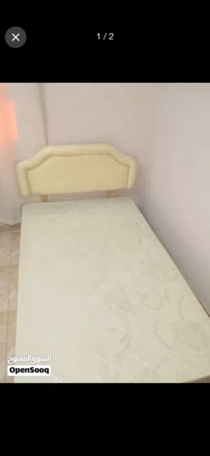 new condition bed frame with used mattress