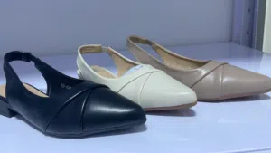 تخفيض 50% للحذاء متوفر مقاس 35 ل 40 سليبي Sleepy حذاء رسمي مفتوح Pointed Toe نعال فصوص نعال سهرة شوز