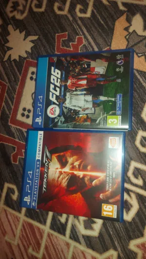 tekken7 and FC26 شريطين للبيع بحالة ممتازة