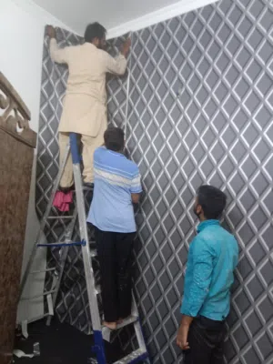 Wallpaper fixing