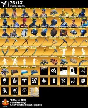 حساب فورت نايت للبيع