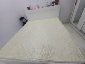 سرير ايكيا مقاس الكبير مع المترس /  IKEA large size bed with mattress /