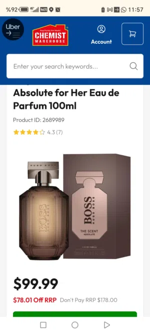 HUGO BOOS The scent للنساء