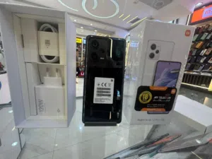 جهاز مسغل ايامو بالكرتونة Not 12 pro plas 5G  مكفول بالشركة  متوفر توصيل