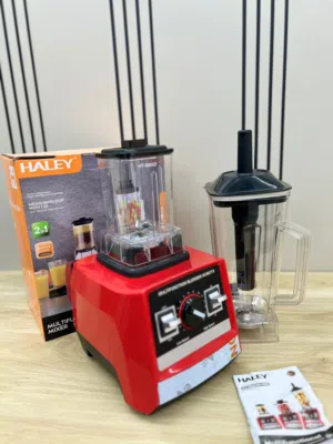 حصري لاصحاب المطاعم خلاط هالي متعدد الوظائف وعاء خلط كبير سعة 2.5 لترقوة هائلة 5500 واطمطحنة حبوب به