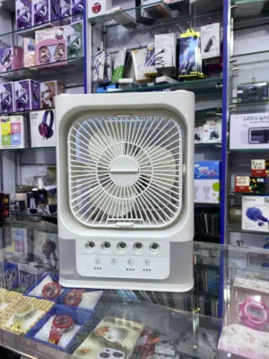Brand New 3-in-1 Portable Air Cooler Fan with Humidifier & 7-Color LED
