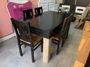 طاولة سفرة خشب زان  مجددة