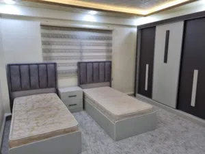 غرف نوم لامنيت تركي ماستر وشباب تصميم عصري – خامات متينة – جودة تركية عالي