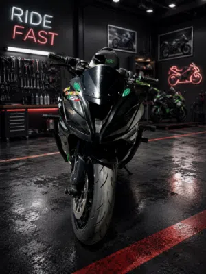 Kawasaki zx6r stunt