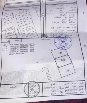 أرض سكنية شبك بولاية نخل الحسنات 2 موقع جميل وقريب من البيوت للبيـــــــــــــع