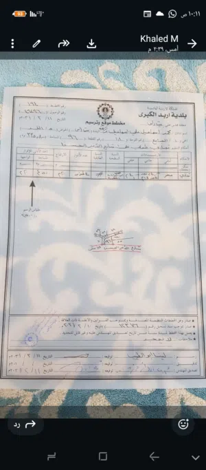 قطعة ارض بيت راس