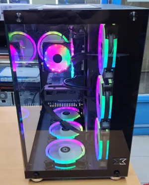 للبيع بي سي جيمنق Core i5 11gen/256 SSD+1TB /16Ram DDR4/ 3050 8GB RTX كالجديد