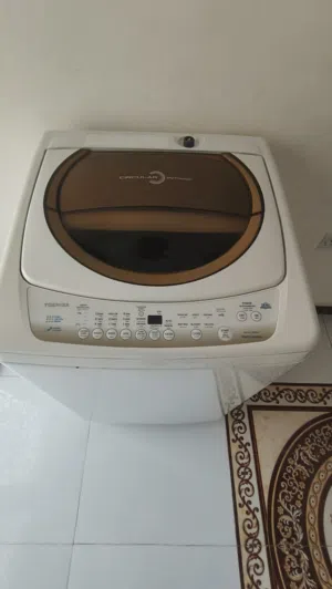 غسالة ملابس توشيبا 11 كغم، Toshiba 11 kg top load used
