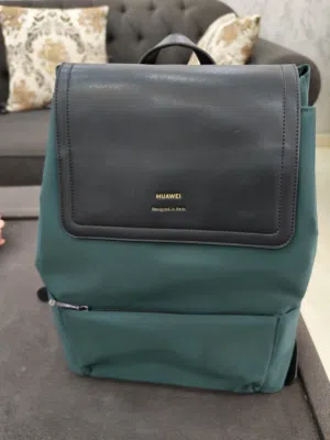 حقيبة الظهر الكلاسيكية من هواوي(HUAWEI Classic Backpack)بلون أخضر الغابة(Forest Green)جديده غيرمستعم