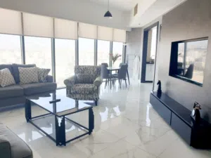 Boulevard Al_Abdaly بوليفارد شقة مفروش للإيجار بلكونه مطله