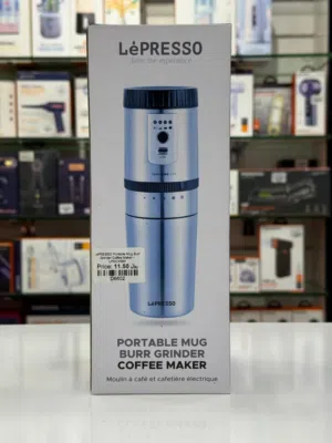 LePRESSO Portable Mug Burr Grinder Coffee Maker / Coffee Maker in Oman / Brand New