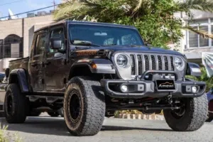 Jeep Gladiator2021 converted Mojave X فحص كامل ممشا قليل جدا 70 الف وارد وكالة مالك واحد