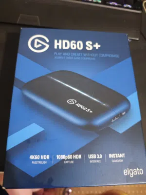 الجاتو جديده للبيع جهاز التقاط الألعاب HD60 S+ بمنفذ USB 3.0 من إلجاتو