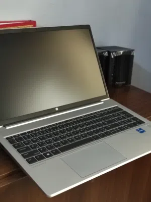 HP ProBook 450 G9 i5 جيل 12. رام 16 SSD 512 بحالة ممتازة للبيع بسعر مغري واستخدام نظيف جداً