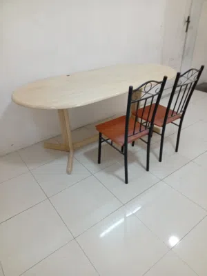 dining table with 2 chairs