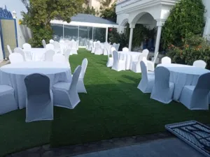 Tables and chairs for rent