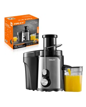 التوصيل مجاني عصارة هالي عالية السرعة   قوة 1000 واط لاستخراج فعال  فتحة تغذية كبيرة 70 مم.