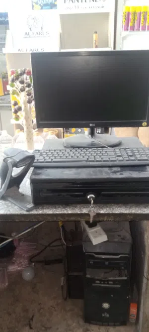 نظام كاش شغال كامل مع طابعه باركود  مش امشفر مع البرنامج