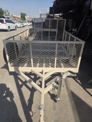 off road camping storage trailer