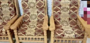 انترية كنبة و 4 كراسي