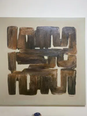 Painting of Soulage