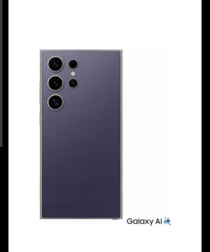 Samsung Galaxy S24 Ultra الشاشه شغاله وما بتعلق في كسر خفيف الباك مكسور