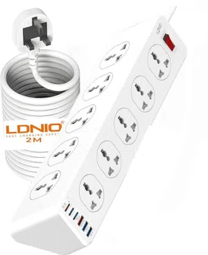 مقبس طاقة مشترك LDNIO SC10610C حاليا فقط 10 ريال وضمان سنة