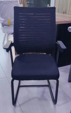 كرسي انتظار / كرسي انتظار ارجل مغلقة / كرسي انتظار اسود