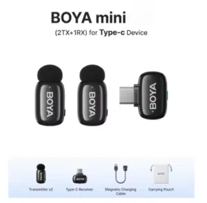 مايك بويا لاسلكي مزدوج BOYA mini