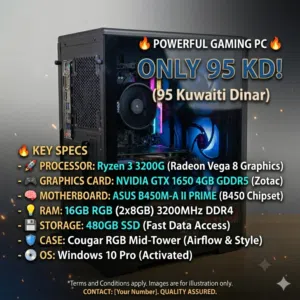 Gaming PCs (95KD - 240 KD)  i7-10th,RTX 2070S ,Ryzen 7 , please Read Description & See Photos