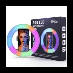 MJ33 RGB LED Soft Ring Light