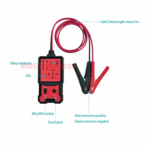12V Electronic Automotive Relay Tester